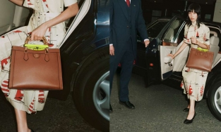 Gucci đăng tải hình ảnh của người mẫu Phương Oanh