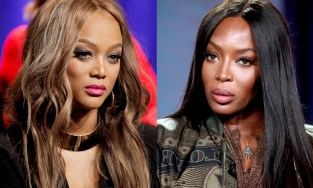 “Báo đen” Naomi Campbell từng thẳng thừng đuổi Tyra Bank ra ngoài 