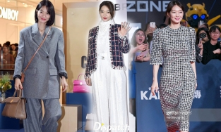 Dù làm người mẫu đã lâu nhưng phong cách thời trang của Shin Min Ah vẫn khiến nhiều người phải lắc đầu 