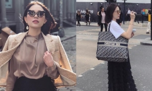 “Em dâu Hà Tăng” Linh Rin sở hữu cả núi hàng hiệu nhưng vẫn mê diện lại đồ cũ 