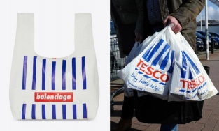 Balenciaga tung mẫu túi giống hệt túi nylon đi chợ với giá 1350 USD 