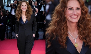 Julia Roberts đeo viên kim cương có kích thước siêu khủng lên tới 100 carat 