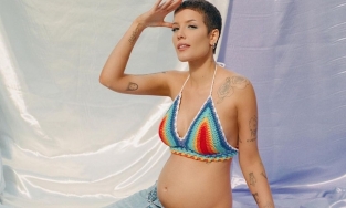 Halsey thông báo mang thai con đầu lòng bằng bộ ảnh nude