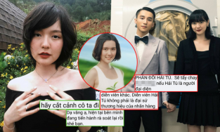 Nhãn hàng do Hải Tú làm đại diện lên tiếng khi anti fan tràn vào fanpage 