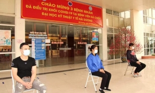 3 bệnh nhân đầu tiên mắc Covid-19 ở tâm dịch Hải Dương đã khỏi bệnh