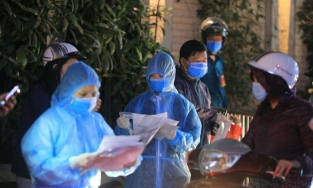 Hà Nội thêm 2 ca Covid-19 mới, phong toả tòa nhà ở Nam Từ Liêm trong đêm