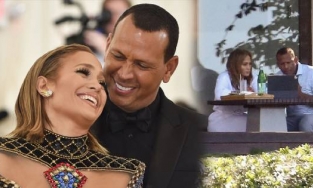 Giữa tin đồn hủy hôn, Jennifer Lopez và tình trẻ ôm hôn tình tứ