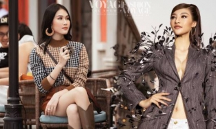 Hai á hậu Kiều Loan và Phương Anh 'đọ sắc' trên đường phố Phú Quốc