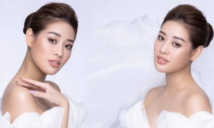 Hoa hậu Khánh Vân kể câu chuyện của những dải lụa qua bộ ảnh mới