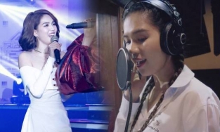 Trong ngày mất trộm, Ngọc Trinh lấn sân ca hát khi góp giọng cùng B Ray