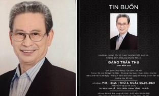 Nghệ sĩ Đặng Trần Thụ qua đời ở tuổi 82