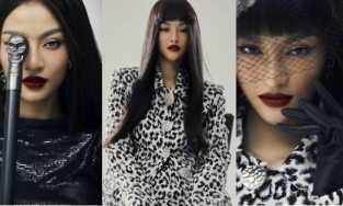 Á hậu Kiều Loan biến hóa đa phong cách trong đầm Công Trí