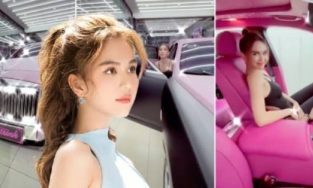 Bị Nathan Lee tố 'sống ảo', Ngọc Trinh 'dằn mặt' bằng xế hộp 30 tỷ, phiên bản BlackPink