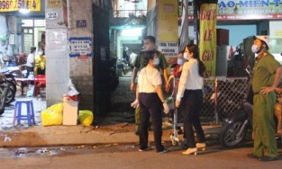 Lịch trình di chuyển của ca mắc Covid-19 mới tại TP.HCM ngày 29/4, phong tỏa 1 con hẻm tại quận Bình Tân