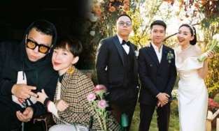 Chuyện đám cưới Touliver - Tóc Tiên giờ mới kể: Thay vì cắt bánh cưới, cặp đôi làm điều chẳng ai làm