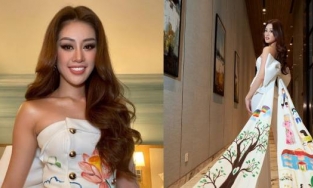 Khánh Vân khiến BGK Miss Universe bật cười khi trả lời về điều đầu tiên làm khi đến Mỹ