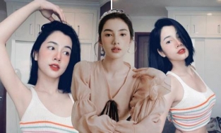 Cẩm Đan vừa 'vén áo' khoe eo, chồng cũ Lệ Quyên liền 'đánh dấu chủ quyền'