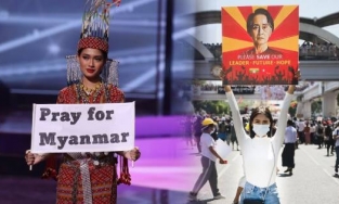 Hoa hậu Hoàn vũ Myanmar bị chính phủ ban lệnh truy nã khẩn cấp sau lời 'cầu cứu' tại Miss Universe