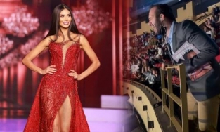 Bạn trai HH Costa Rica bật khóc nức nở trên khán đài khi người yêu lọt Top