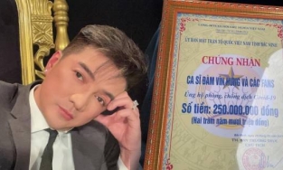 Đàm Vĩnh Hưng tự dưng bị 'đổi tên' sau chuyến từ thiện trăm triệu