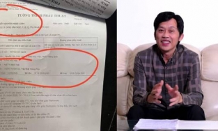 Tờ tường trình phẫu thuật của Hoài Linh không trùng thời gian ê-kíp công bố