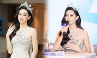 Lương Thùy Linh khẳng định làm Hoa hậu sẽ giàu 