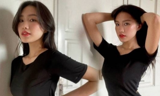 Bạn gái Văn Hậu khoe vòng eo 55 'soán ngôi' Ngọc Trinh, đáp trả khi bị nghi chỉnh sửa