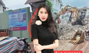 Dân mạng tung bằng chứng Thủy Tiên đập đi xây lại căn biệt thự 80 tỷ