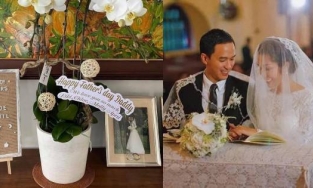 Thêm bức ảnh cưới đẹp như cổ tích chưa từng được Tăng Thanh Hà công bố