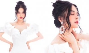 Sau 1 ngày đóng trang cá nhân, Lily Chen trở lại với hình ảnh cô dâu