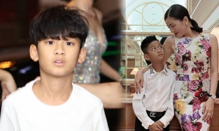 Giữa ồn ào, con trai Lệ Quyên lập tức có hành động bảo vệ mẹ