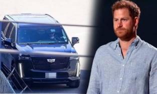 Harry tự lái xe ra sân bay về Anh dự lễ tưởng niệm của Công nương Diana