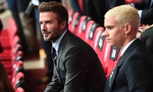Xuất hiện chớp nhoáng trên TV, David Beckham thu về 30 nghìn người theo dõi