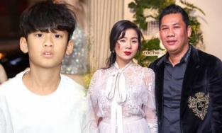 Vừa kết thúc chuyến du lịch bằng chuyên cơ, đại gia Đức Huy lại đưa con trai ra Hà Nội gặp Lệ Quyên sau lùm xùm với vợ cũ