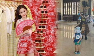Angelababy 1 mình đưa con trai đi du lịch, vắng bóng Huỳnh Hiểu Minh