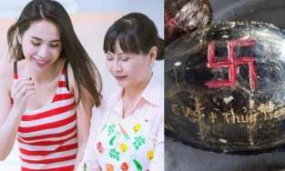 Mẹ ruột ca sĩ Thủy Tiên phải xóa bài viết trên trang cá nhân vì đăng tải hình ảnh khắc tên lên mai rùa phóng sinh 