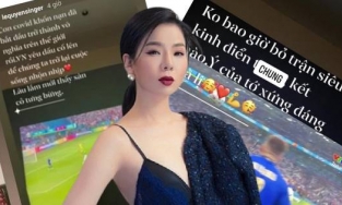 Thức đêm xem Euro nhưng điều gì đã khiến Lệ Quyên phải xóa bài viết cổ vũ Ý?