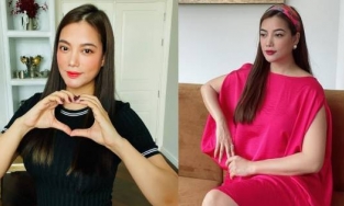 Trương Ngọc Ánh mặc áo ôm sát sau tin mang thai với bạn trai kém 14 tuổi