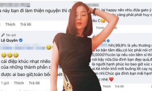 Lệ Quyên đáp trả tay đôi với cư dân mạng khi bị nói 'đi làm từ thiện sẽ đẹp hơn là chỉ chụp ảnh'