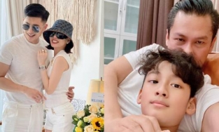 Con trai Lệ Quyên tự vào TP.HCM gặp bố sau 1 tháng xa cách