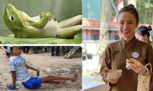 Angela Phương Trinh kể chuyện nhân quả: Bố mẹ bắt nhái, con khuyết tật chân