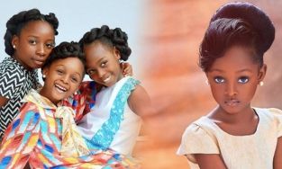 'Cô bé châu Phi đẹp nhất thế giới' thay đổi thế nào ở tuổi lên 7