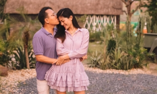 Chồng cũ Lệ Quyên khoe tình trẻ ở hôn lễ của hai nhân vật có lý lịch khủng