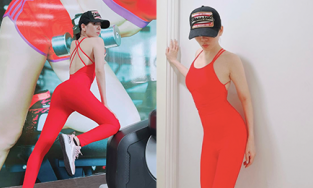 Lệ Quyên khoe vóc dáng thon thả khó tin và 'vòng eo 56' ở tuổi 40