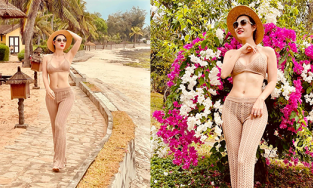 Thanh Hương khoe đường cong hấp dẫn như siêu mẫu