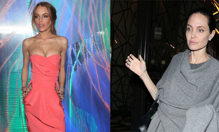 Angelina Jolie từng gầy như Nhã Phương vì mắc hội chứng chán ăn tâm thần