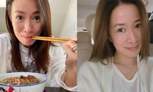 Xa Thi Mạn khoe mặt mộc không tì vết ở tuổi 46