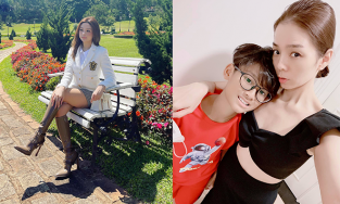 Hôm qua sao làm gì (29/4): Huyền Baby sang chảnh, Lệ Quyên âu yếm con trai