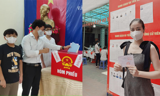 Hôm qua sao làm gì (23/5): Xuân Bắc, Tiểu Vy cùng loạt sao nô nức đi bầu cử