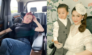 Hôm qua sao làm gì (31/5): Hòa Minzy chụp ảnh quý tộc cùng con trai, Vy Oanh 'trốn dịch' bên 2 con